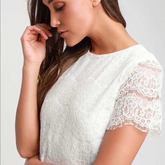 Lulu’s White Dress - Picture 2 of 6